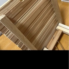 手作り 机 折りたたみ式の画像