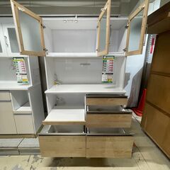 食器棚※側面割れあり(No:1276333)の画像