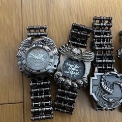 ハードライダージャンク腕時計6本の画像