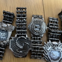 ハードライダージャンク腕時計6本の画像