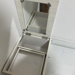化粧台、ドレッサー　ホワイトの画像