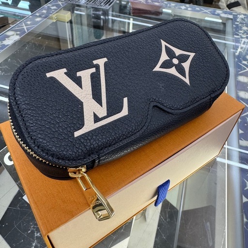 ☆ドリーム荒牧店☆LOUIS VUITTON エテュイリュネットGM メガネケース モノグラムアンプラントブラック GI0857