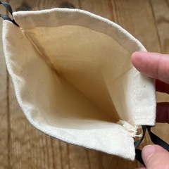 ⭕️未使用品★コットンのミニポーチの画像