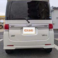 【SOLD OUT】即日乗帰り可能【車検整備済み✦タントカスタムＸ 2WD】後期型 L375S✦アイドリングストップ★左パワースライドドア✦ナビ✦テレビ✦Bluetooth✦バックカメラ✦ETC✦の画像