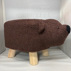 新品 未使用 アニマルスツール イヌ ゾウ 2点セットの画像