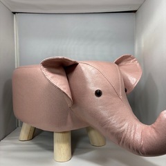 新品 未使用 アニマルスツール イヌ ゾウ 2点セットの画像