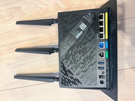 お値引しましたAsus Wi-Fi6ルーター AX5700 RT-AX86U