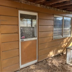 プレハブ　ログハウス　犬舎　ドッグランの画像