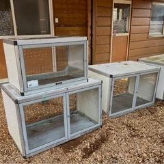 プレハブ　ログハウス　犬舎　ドッグランの画像