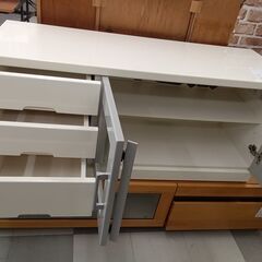 ★リユースのサカイ千葉中央店★  テレビ台  H54×D42×W120 クリーニング済み TC5823の画像