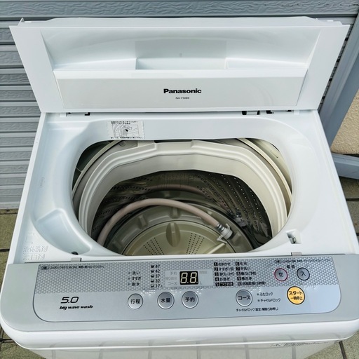 直接引き取り大歓迎⭐︎大阪府下又は近郊は配送設置込み? Panasonic 5.0kg 全自動洗濯機 NA-F50B9 2016年製/
