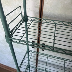 DIY アイアンペイント塗りラックの画像