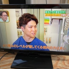 ☆【リモコン無し】液晶テレビ　三菱　REAL  24型　LCD-24LB7  2015年製の画像