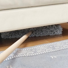 モコモコ省スペースモップミニ　フロアモップ　替えモップ付き 日本製の画像