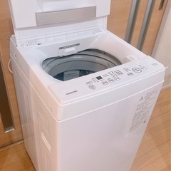【値下げ】東芝 TOSHIBA 洗濯機　AW-45M9(V)の画像