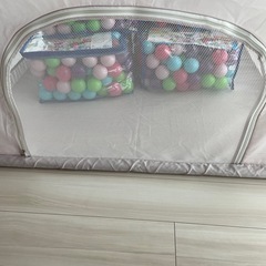 ボール付き👶ベビーサークル🤍ボールプールの画像