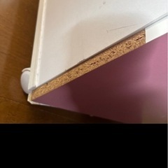 勉強机 デスク　サイドチェスト キャビネット 3段 引き出しの画像