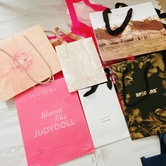 エコバッグ　ショップパック 紙製布製　　多数の画像