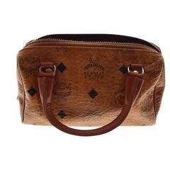 【美品】MCM（エムシーエム）ミニボストンバッグ ショルダーバッグ 2WAYの画像