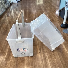 プラ衣裳ケース【町田市再生家具】１２１７の画像