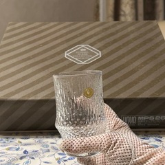 新品！レトロな！灰皿付きタンブラーセットの画像