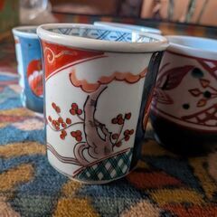 湯のみ  とお皿セットの画像