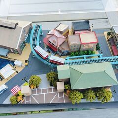 東京ディズニーシー風ジオラマの画像