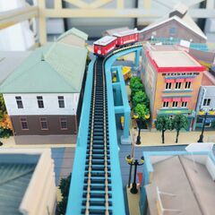 東京ディズニーシー風ジオラマの画像