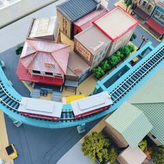 東京ディズニーシー風ジオラマの画像