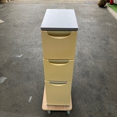 キッチン収納　３段スリムの画像