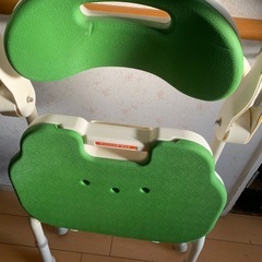 介護用　シャワーチェアー　折りたたみ　高さ調整の画像