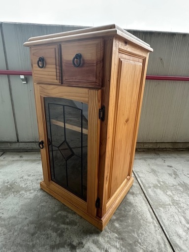 木製キャビネット (aloha bear) 吉田の収納家具《マガジンラック