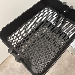 IKEAワゴン　ブラックの画像