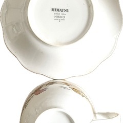 MIMATSU 　和風絵柄　
カップ＆ソーサーの画像