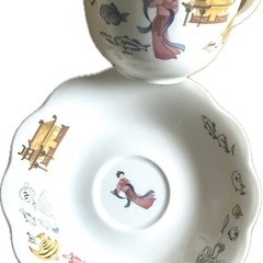 MIMATSU 　和風絵柄　
カップ＆ソーサーの画像