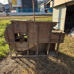 【中古レトロ】木製唐箕
の画像