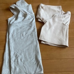 差し上げます！フリース、スカート、シャツ、リブニット肌着の画像