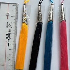 タッセルチャーム 5色セットの画像