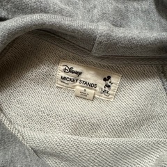 スウェット　ワンピース　グレー　ミッキーの画像