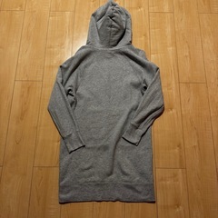 スウェット　ワンピース　グレー　ミッキーの画像