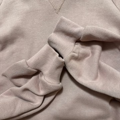 devirock スウェット　ワンピース　ピンク　フード付きの画像