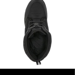 ブラック スノーブーツ 防水 防寒 ウィンターブーツ 冬用　子供靴　ブーツ　防滑　ガラス配合　幅広　３Eの画像