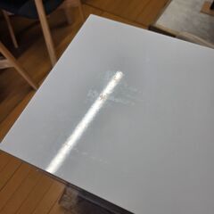 未使用訳あり カウンター下収納 チェスト 幅45ホワイト ランドリー リビング 棚 ラック サイドボード キャビネット 引出 引出し タンスの画像