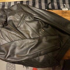 革ライダーズジャケットL、コミネインナープロテクターLの画像