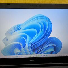 面倒な設定不要✨新品SSDでサクサク動く！シニア・初心者向けNECノートPC（管理番号031）の画像