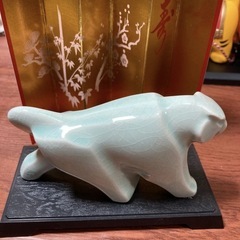 干支置物7点まとめ売り　とら2点・とり・ひつじの画像