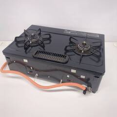 伊勢崎店【現状品】ji12-30 Paloma ガステーブル IC-S37BM-L 2021年製 LPガス用の画像