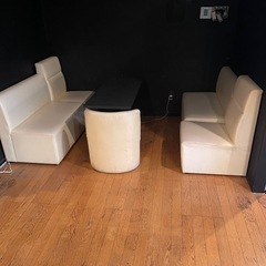 店舗用　ソファ　テーブルの画像