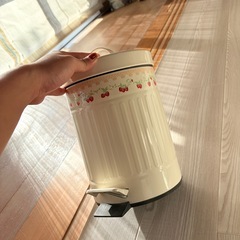 【終了】レトロ雑貨 アンティーク ゴミ箱 ダストボックス ビンテージの画像