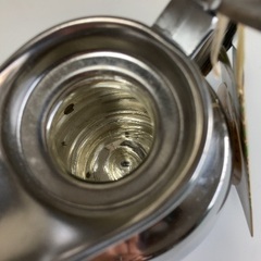  孔雀印 グランドポット ステンレス製 No.9000 昭和レトロ【D35】の画像